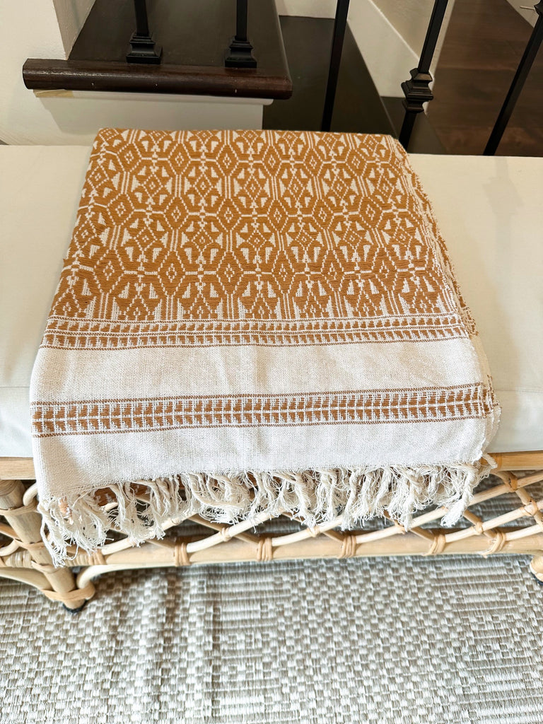 Lao Collection - Ochre Throw