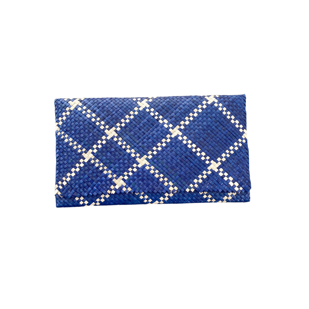 Krabi Clutch Blue Sea Large KURATED STYLE